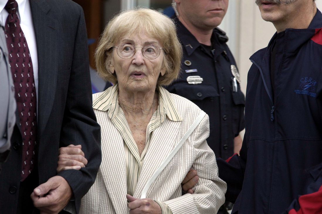 Goodman's mother at the 2005 trial of Edgar Ray Killen<br/>